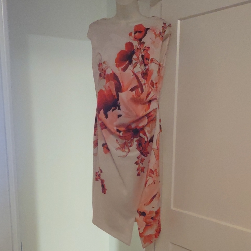 Coast Floral Print Women's Dress - Size 8